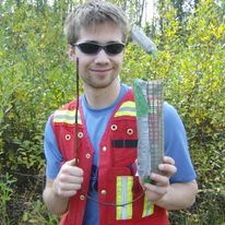 Dr. Travis Gerwing in the field